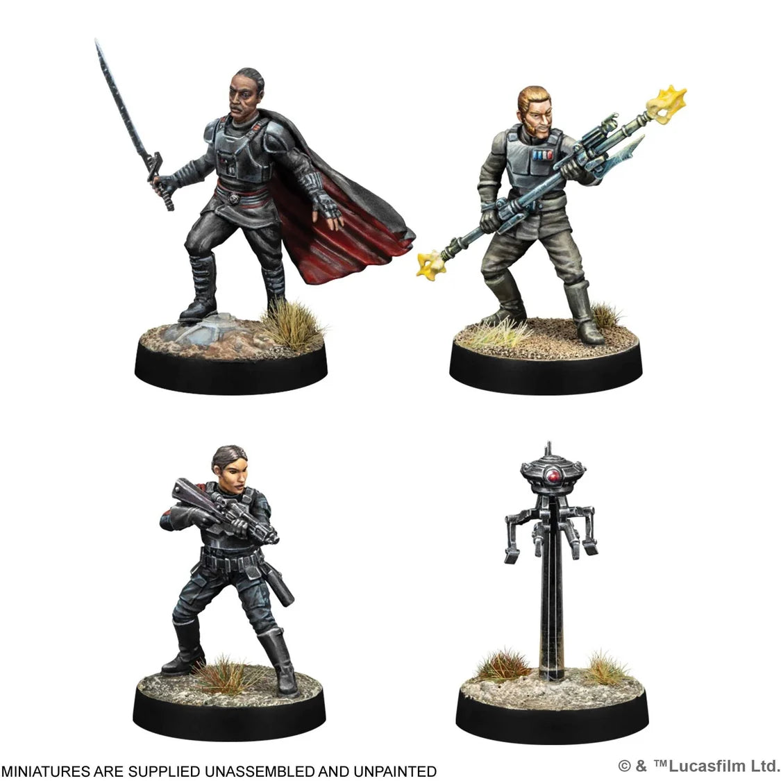Star Wars: Legion - Agent Kallus Iden Versio ID10 & Moff Gideon-Tabletop Gaming