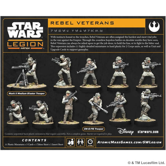 Star Wars: Legion - Rebel Veterans-Tabletop Gaming