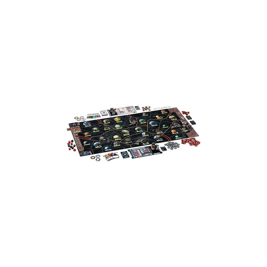 Star Wars Rebellion Board Game Contents - Tabletop Gaming