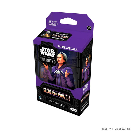 Star Wars: Unlimited - Secrets of Power Spotlight Deck Display (6)-Tabletop Gaming