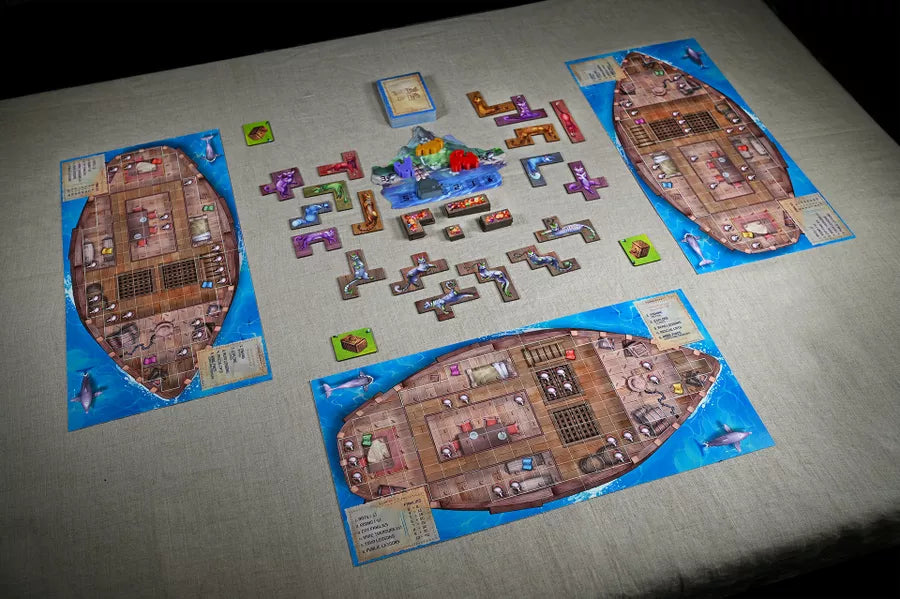 The Isle of Cats Board Game Contents 2 - Tabletop Gaming