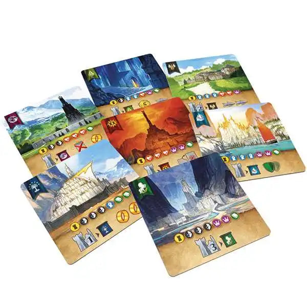 The Lord of the Rings Duel for Middle Earth Board Game Cards Image