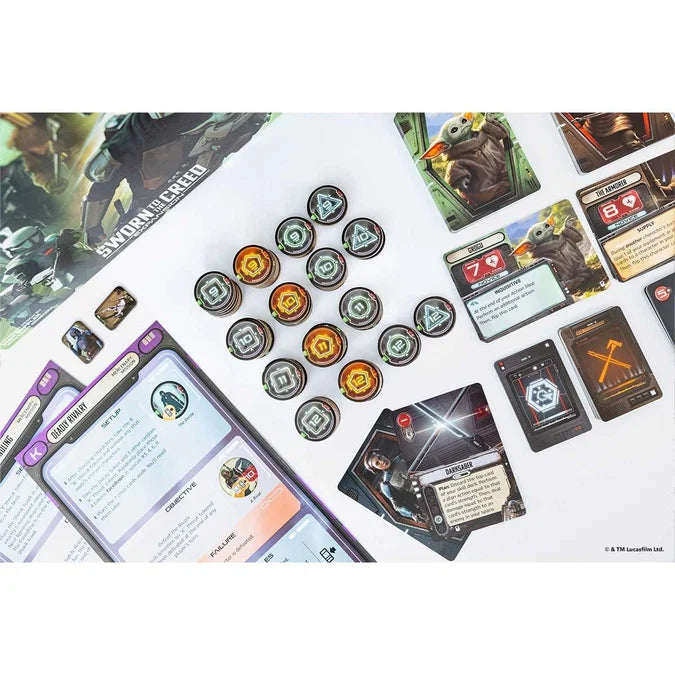 The Mandalorian: Adventures - Sworn to the Creed Expansion-Tabletop Gaming