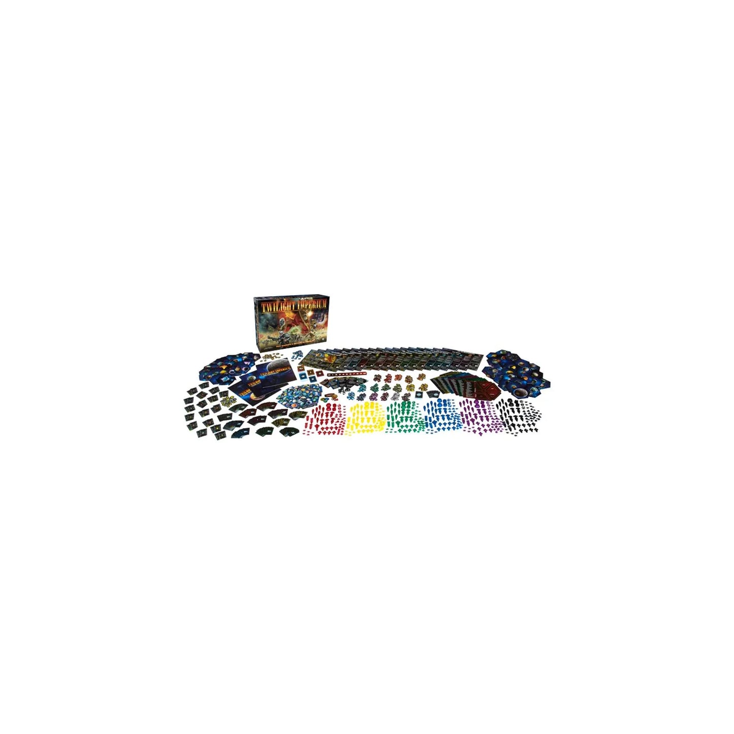 Twilight Imperium Fourth Edition Board Game Contents - Tabletop Gaming