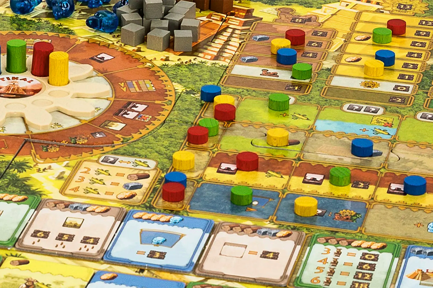 Tzolk_in The Mayan Calendar Board Game Contents 2 - Tabletop Gaming