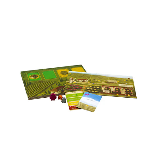 Viticulture Essential Edition Board Game Contents - Tabletop Gaming