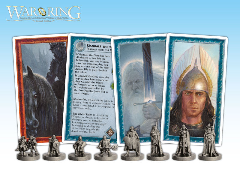 War of the Ring Second Edition Board Game Contents 2 - Tabletop Gaming
