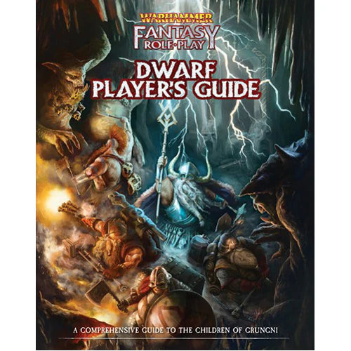 Warhammer-Fantasy-RPG-Dwarf-Players-Guide-Tabletop Gaming