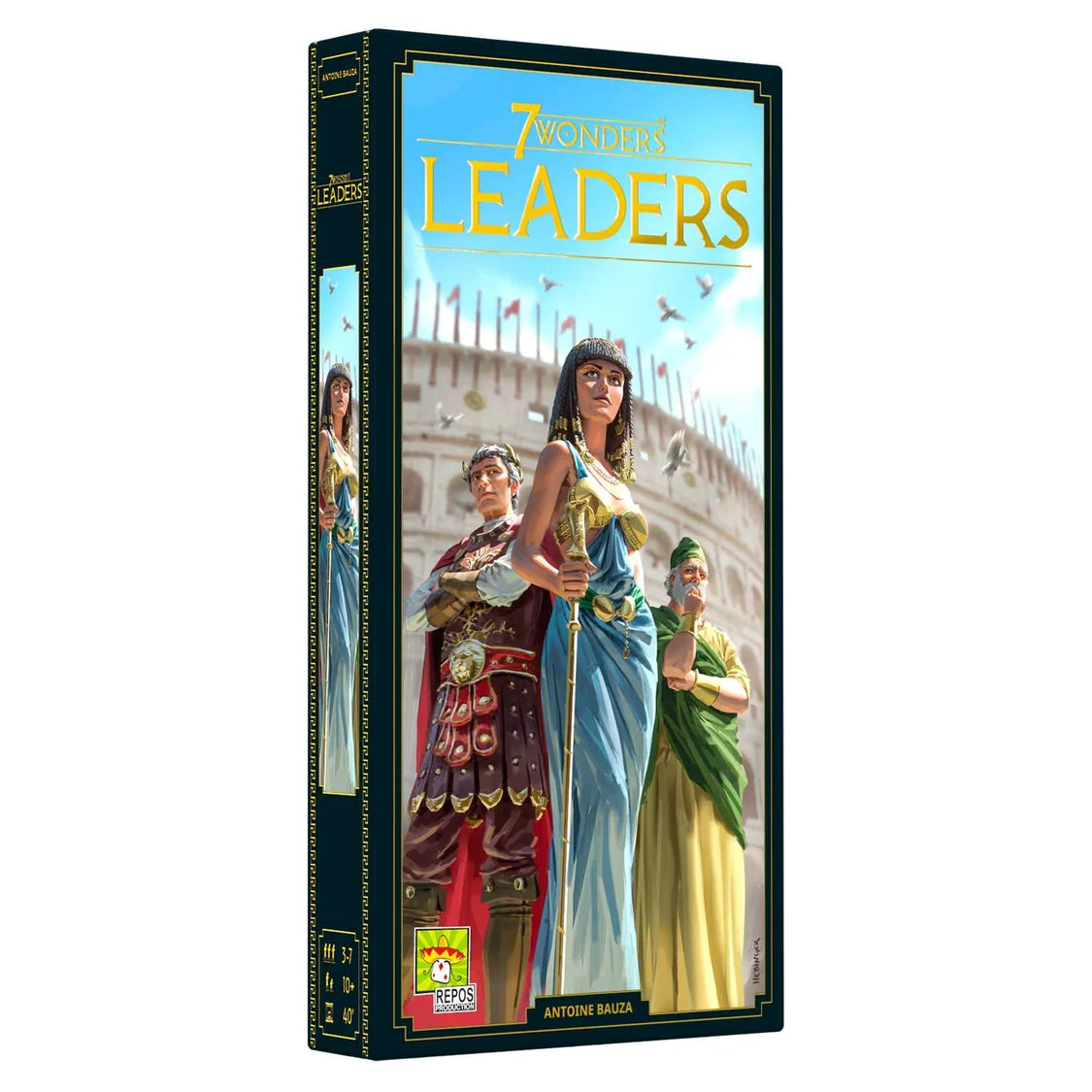 7 Wonders 2nd Edition: Leaders Expansion-Tabletop Gaming