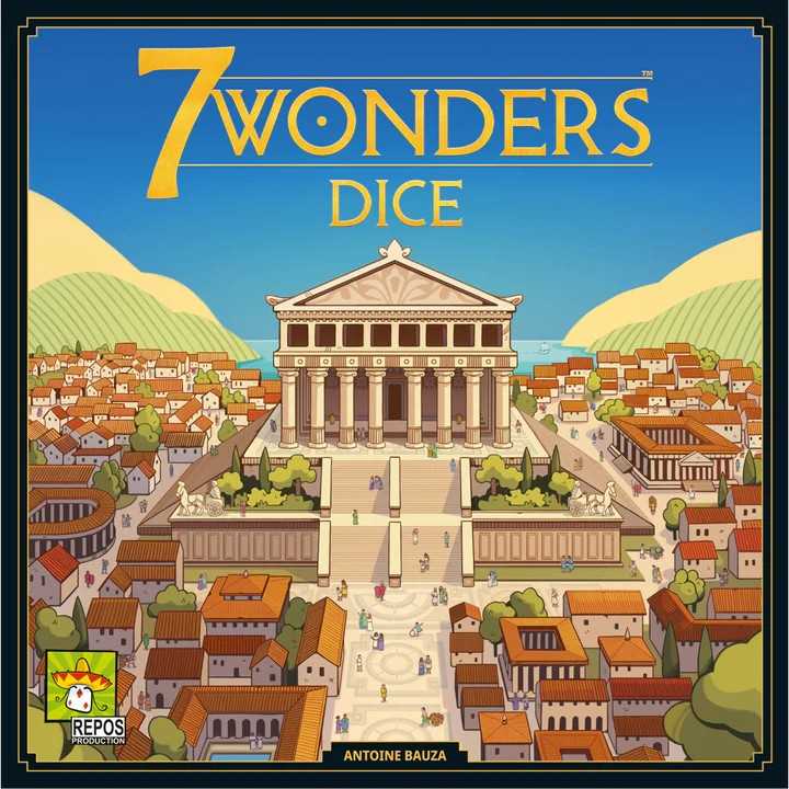 7 Wonders Dice Board Game