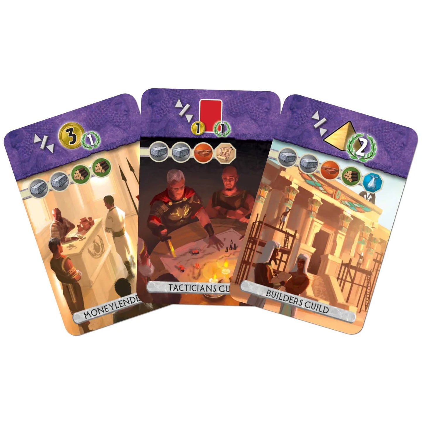 7 Wonders Duel Board Game Contents 2 - Tabletop Gaming