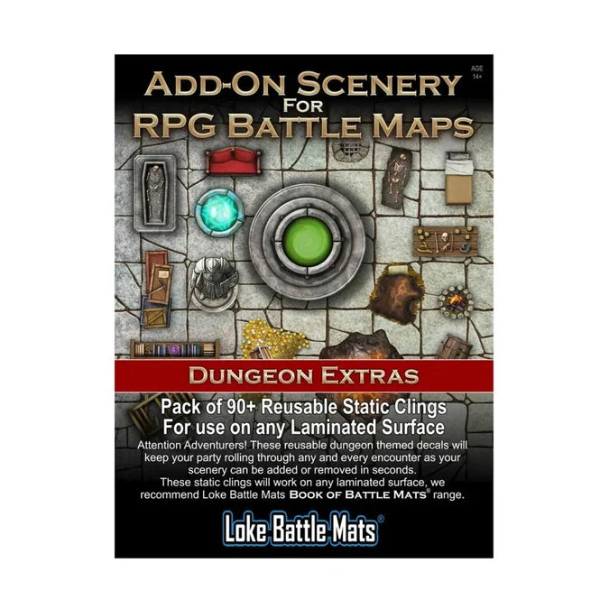 Add-On Scenery For RPG Maps: Dungeon Extras-Tabletop Gaming