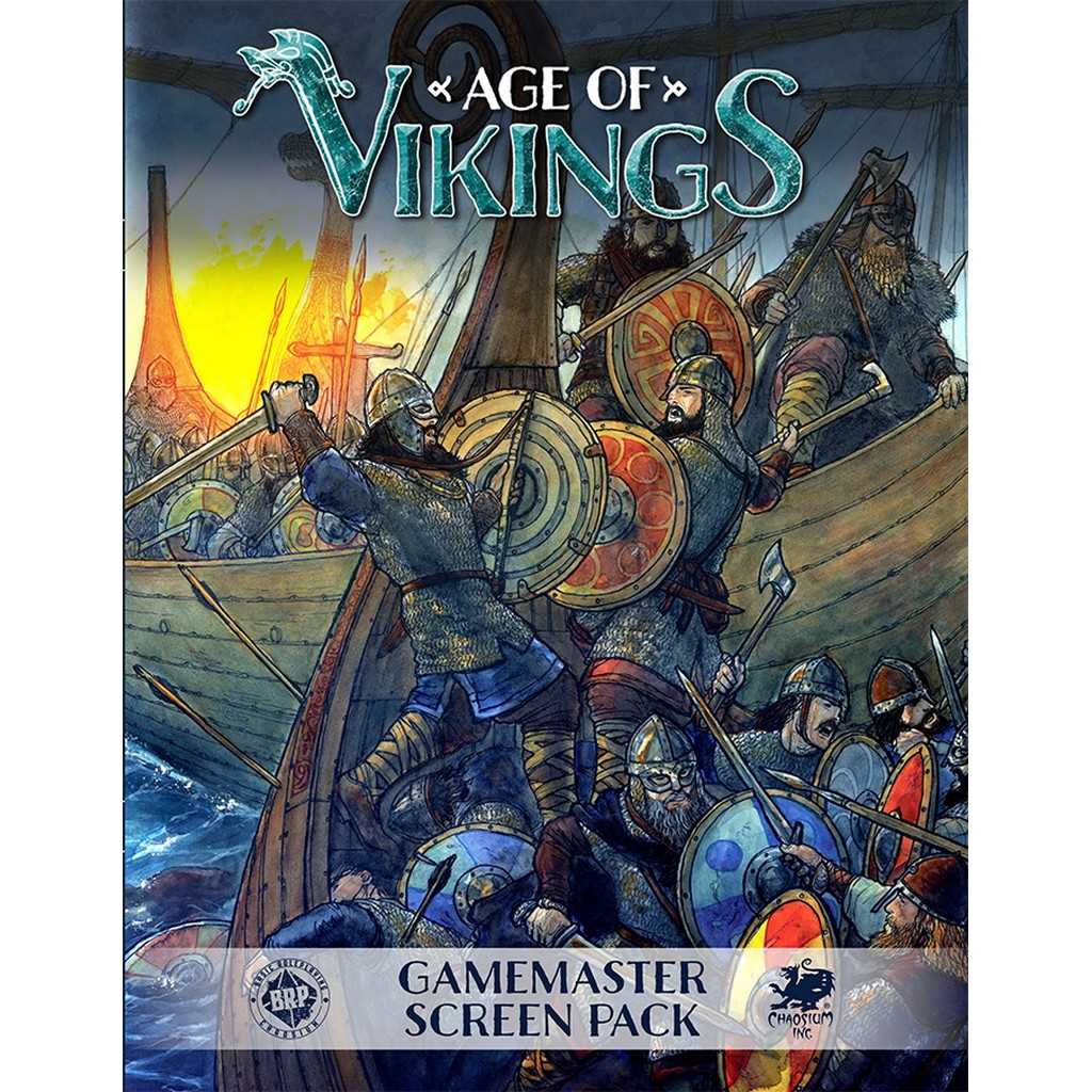 Age of Vikings: GameMaster Screen Pack-Tabletop Gaming