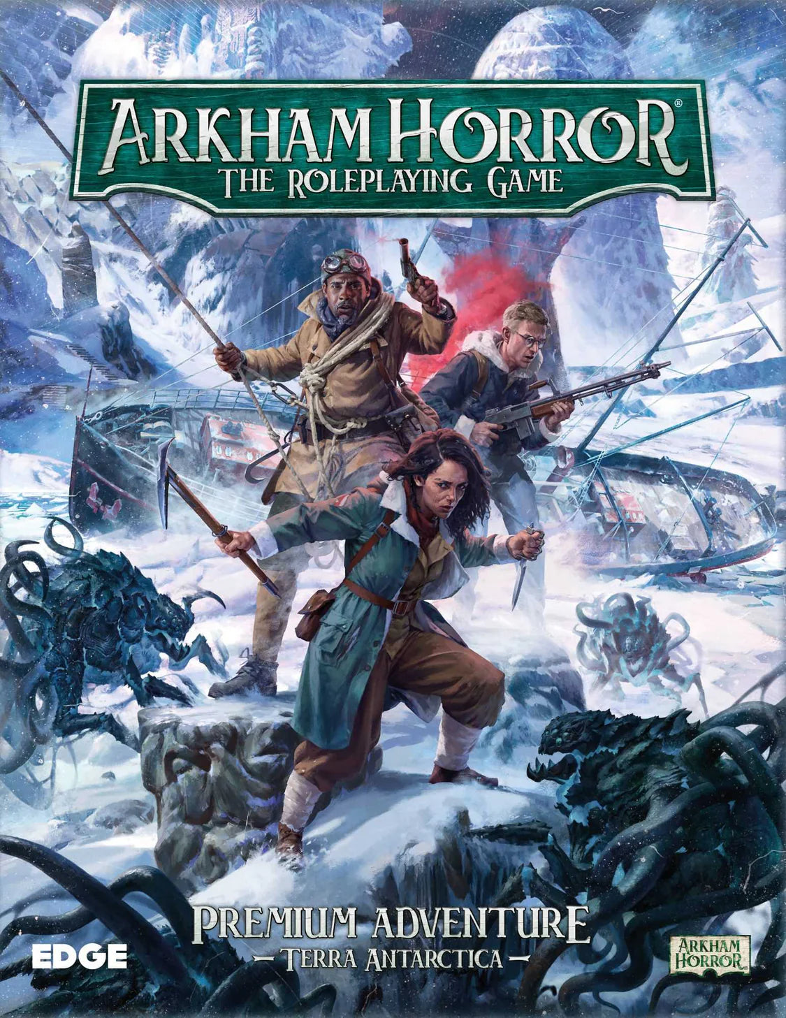 Arkham Horror RPG Premium Adventure Terra Antarctica expansion-Tabletop Gaming