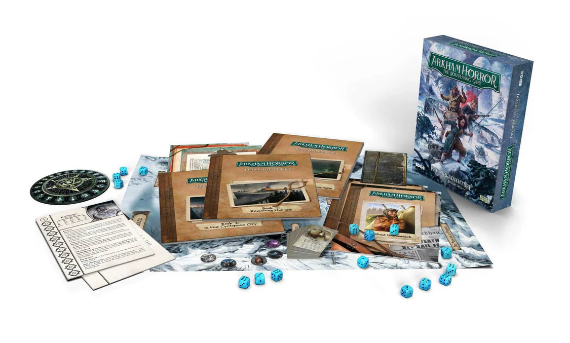 Arkham Horror RPG Premium Adventure Terra Antarctica expansion-Tabletop Gaming
