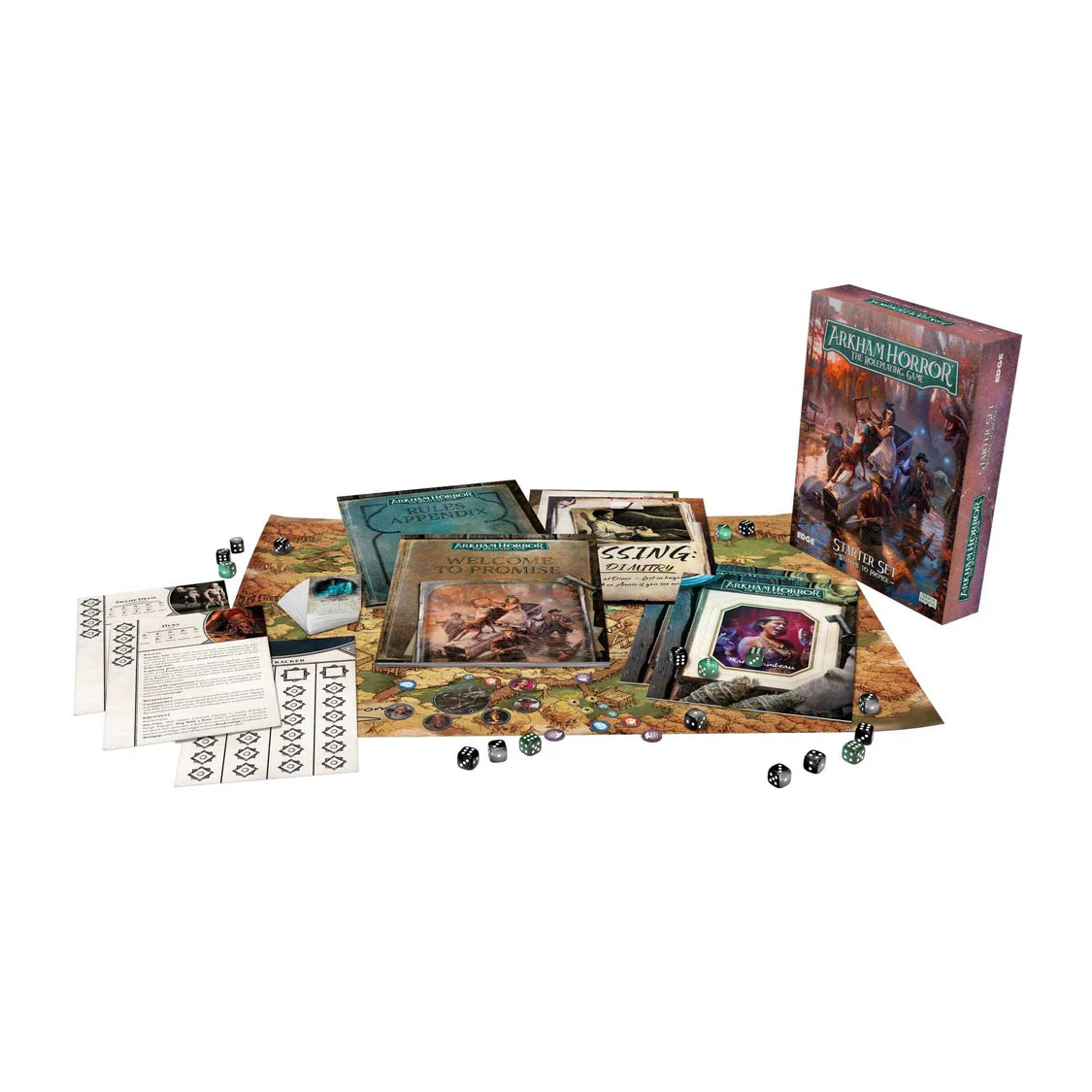 Arkham Horror RPG: Starter Set - Welcome to Promise-Tabletop Gaming