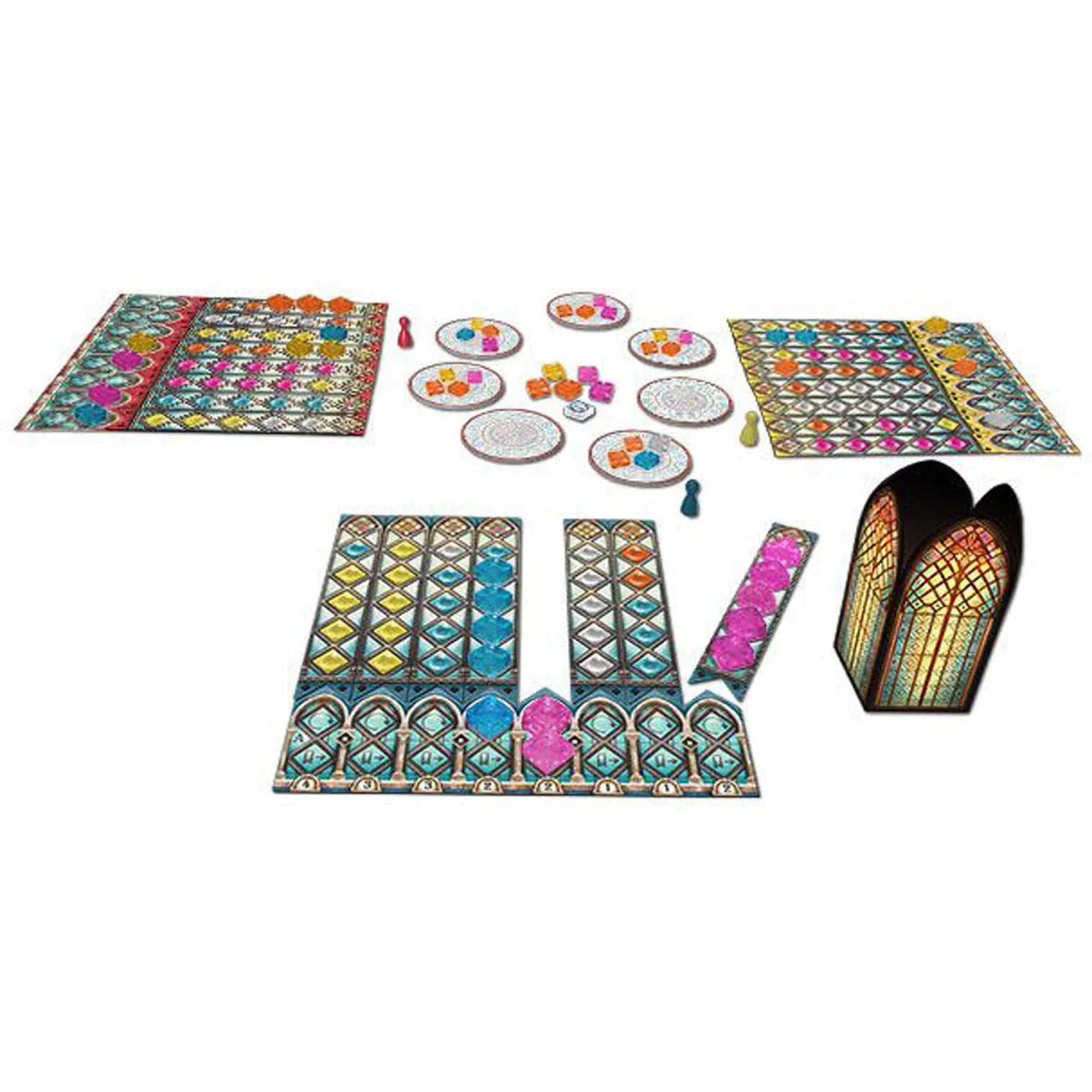 Azul Stained Glass of Sintra Board Game Contents - Tabletop Gaming