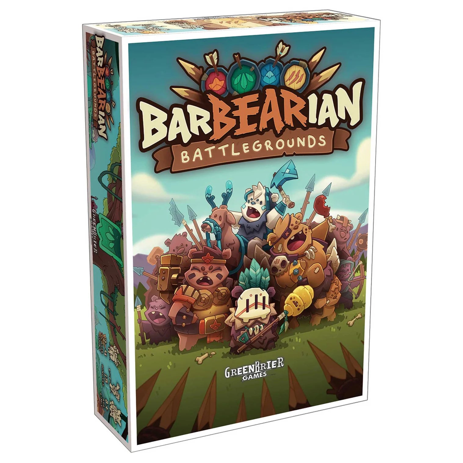 Barbearian Battlegrounds Board Game - Tabletop Gaming