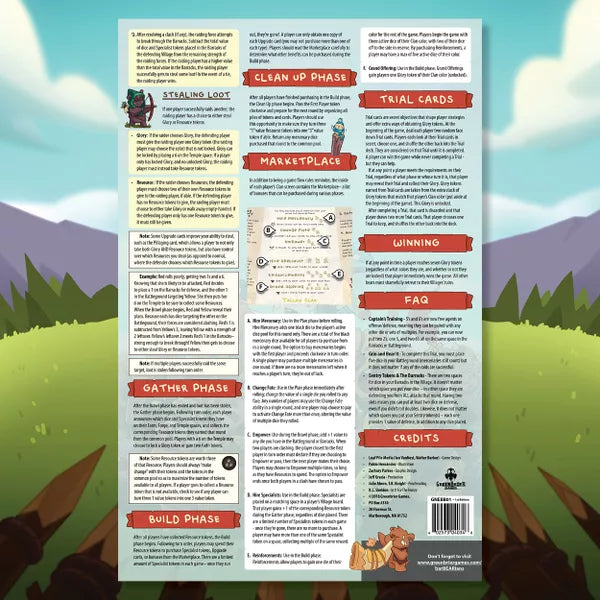 Barbearian Battlegrounds Board Game Contents 3 - Tabletop Gaming