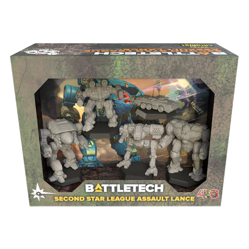 BattleTech-Second-Star-League-Assault-Lance-Tabletop Gaming