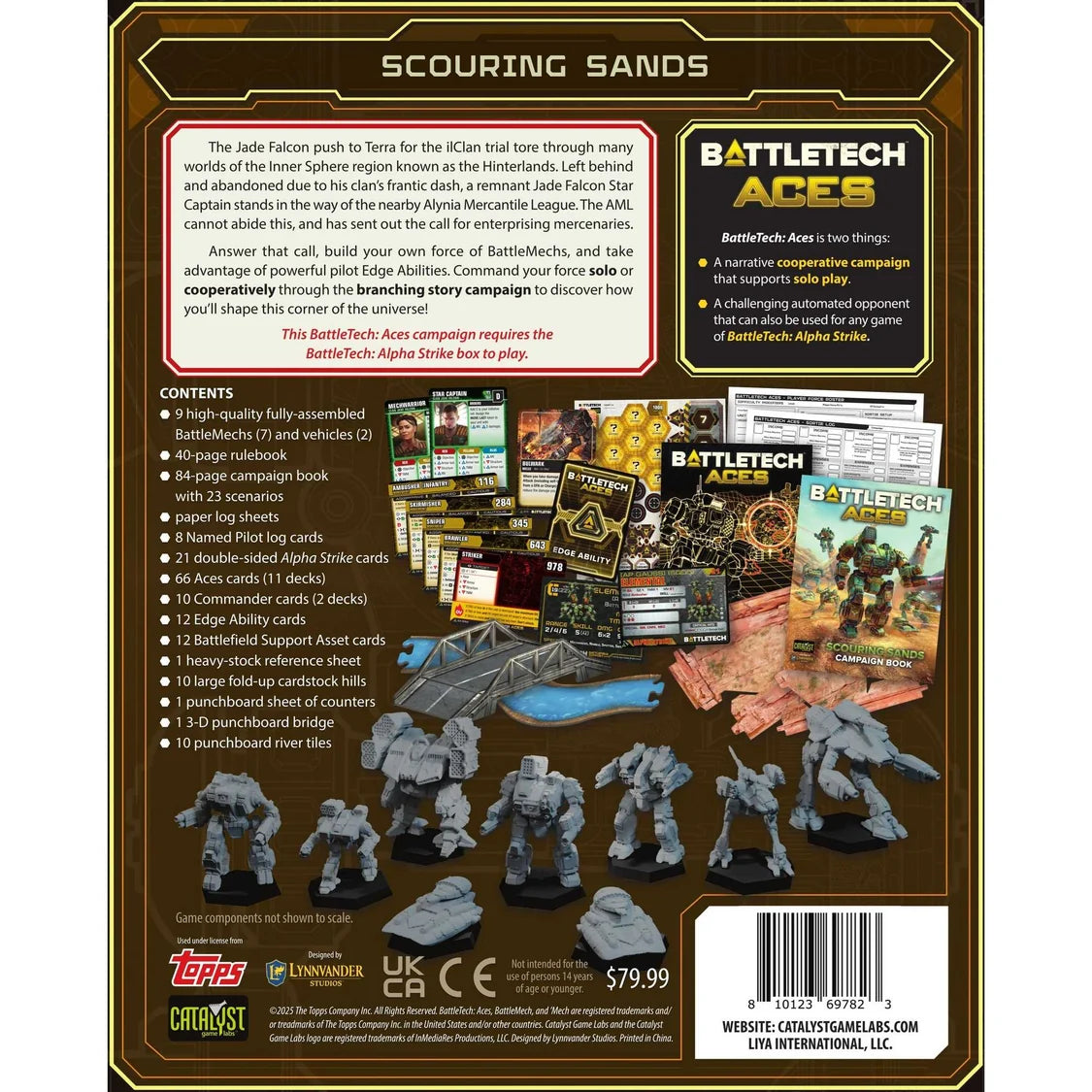 BattleTech Aces: Scouring Sands Alpha Strike-Tabletop Gaming