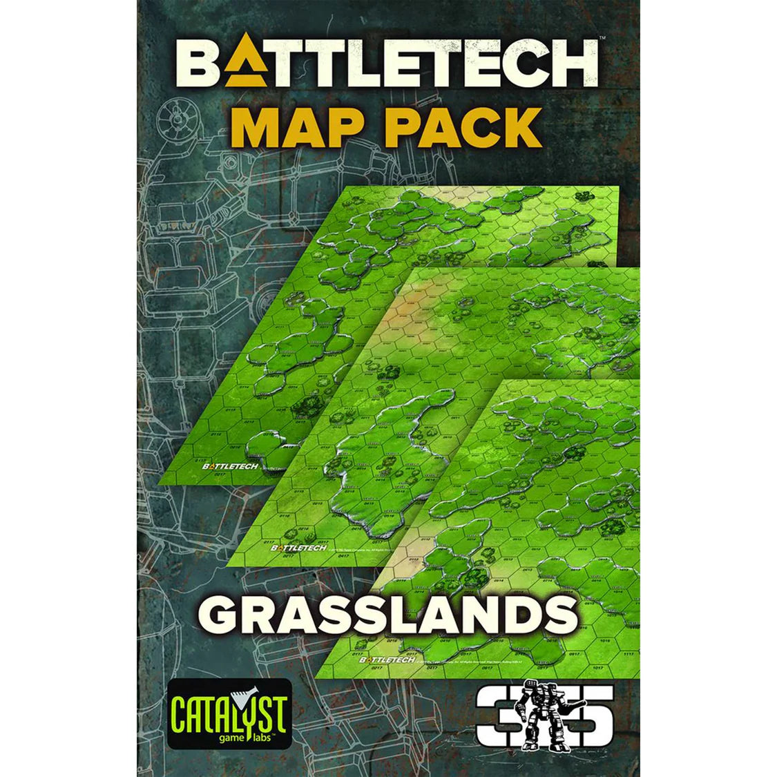 BattleTech Map Pack Grasslands-Tabletop Gaming