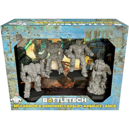 BattleTech: McCarrons Armored Cavalry Assault Lance-Tabletop Gaming