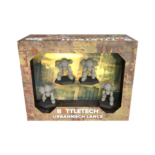 Battletech-UrbanMech-Lance-Force-Pack-Tabletop Gaming