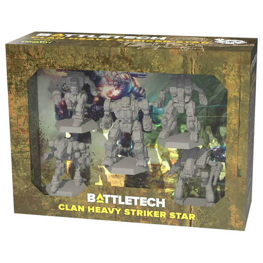 Battletech: Clan Heavy Striker Star-Tabletop Gaming