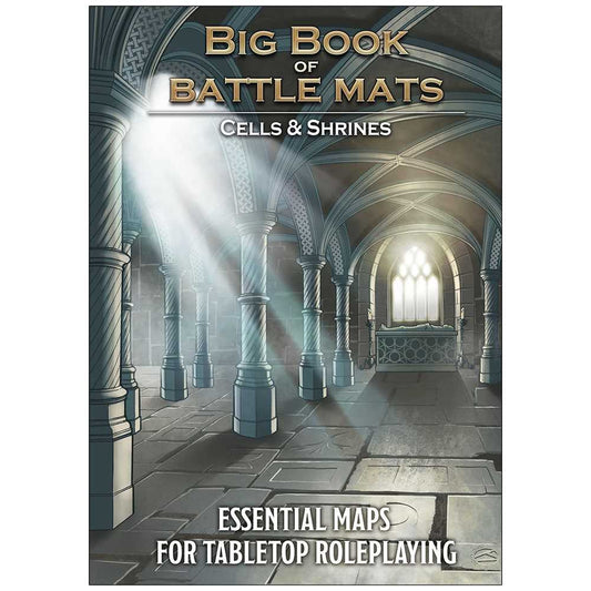 Big Book of Battle Mats: Cells & Shrines-Tabletop Gaming