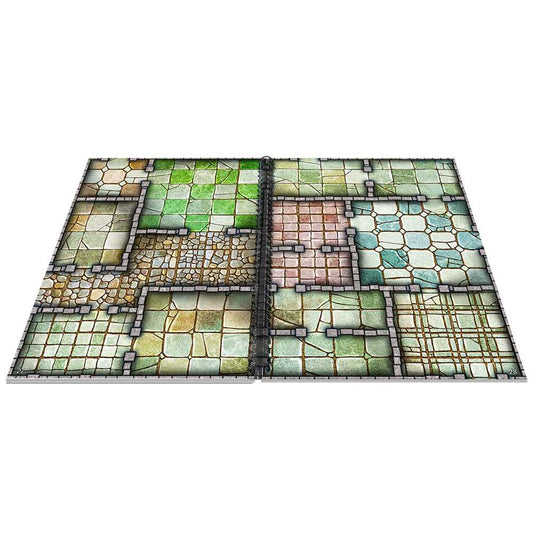 Big Book of Battle Mats: Cells & Shrines-Tabletop Gaming