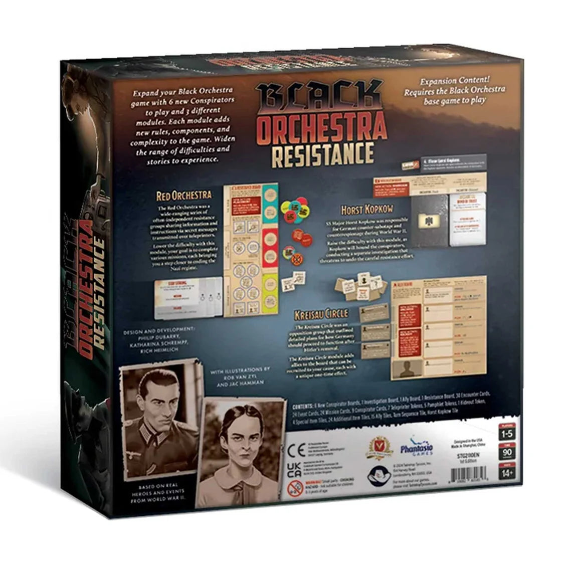 Black Orchestra Resistance Board Game Expansion 3 - Tabletop Gaming