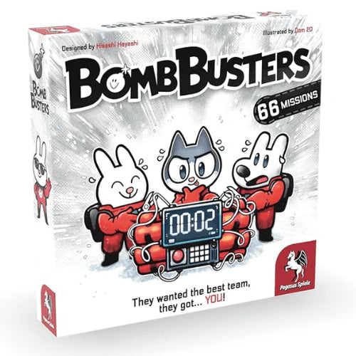 Bomb Busters Board Game Front - Tabletop Gaming