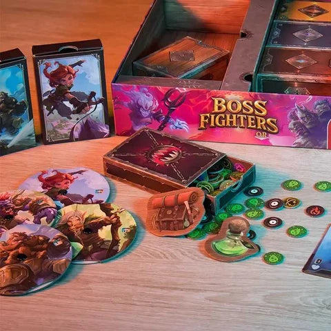 Boss Fighters QR-Tabletop Gaming