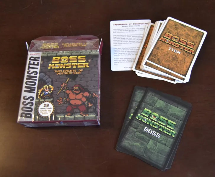 Boss Monster: Implements of Destruction- TableTop gaming 