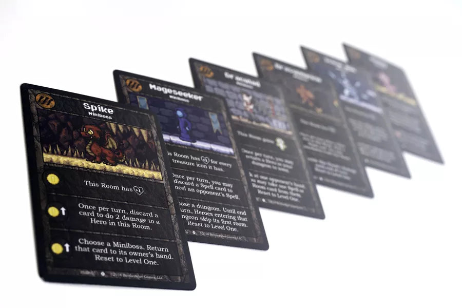Boss Monster Rise of the Minibosses Card Game Contents - Tabletop Gaming