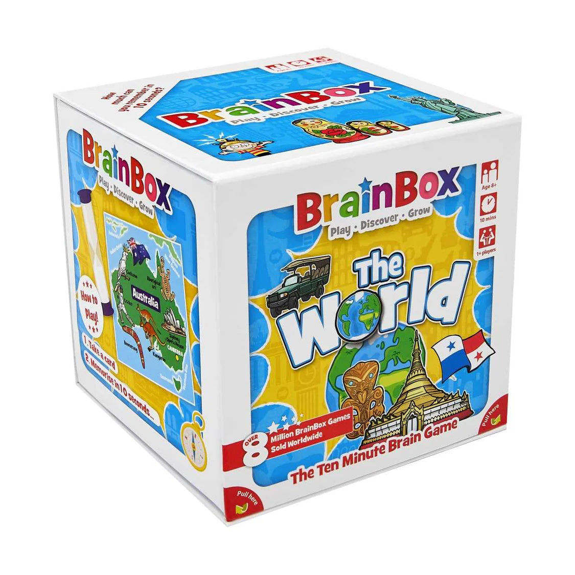 BrainBox The World (Refresh 2022)-Tabletop Gaming