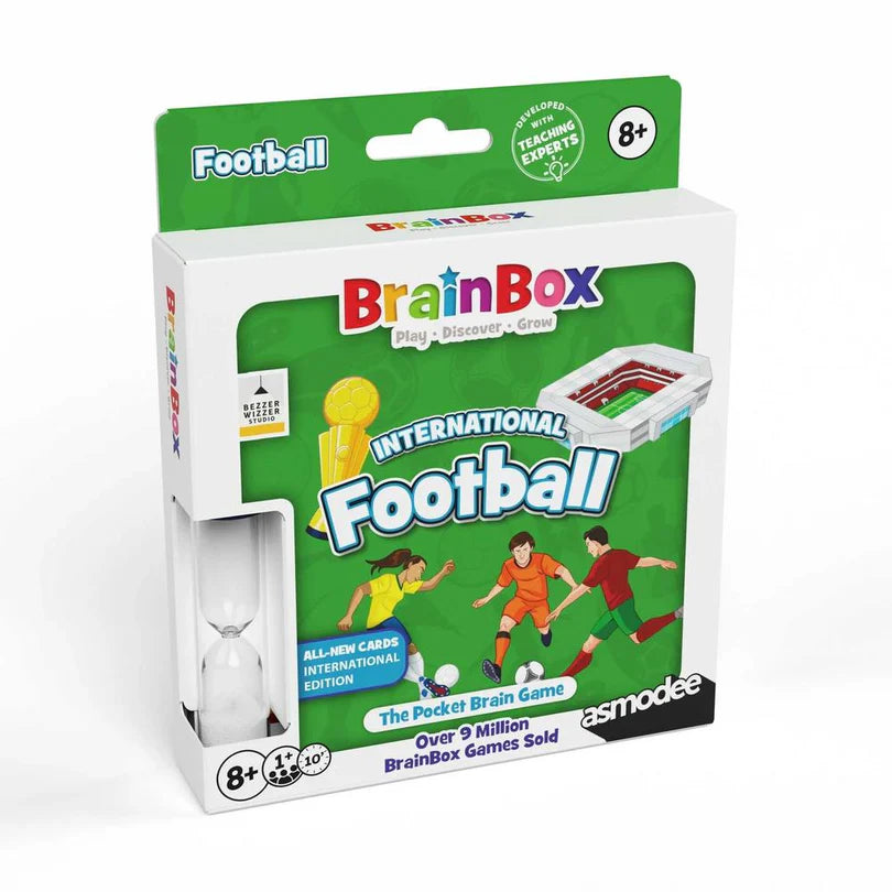 Brainbox Pocket - International Football-Tabletop Gaming