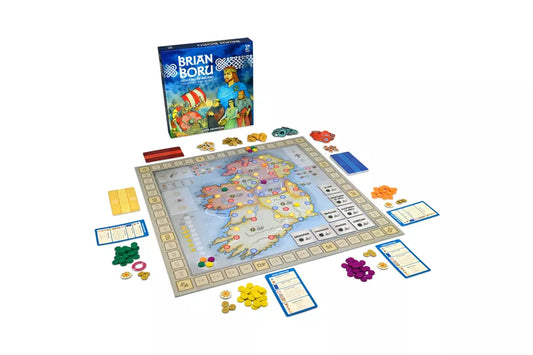 Brian Boru High King of Ireland Board Game Contents 2 - Tabletop Gaming