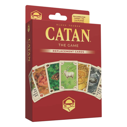 CATAN Base Game Replacement Cards Pack 6th Edition-Tabletop Gaming