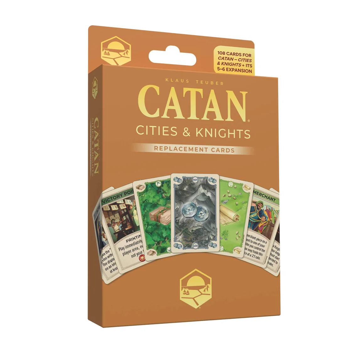 CATAN Cities & Knights Replacement Cards Pack 6th Edition- Table Top Gaming