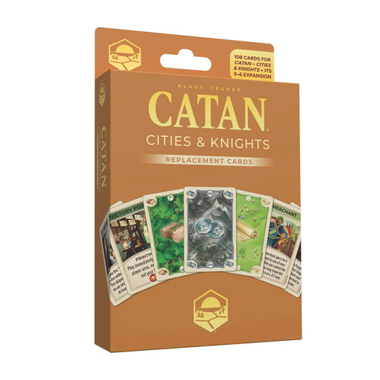 CATAN Cities & Knights Replacement Cards Pack 6th Edition- Table Top Gaming