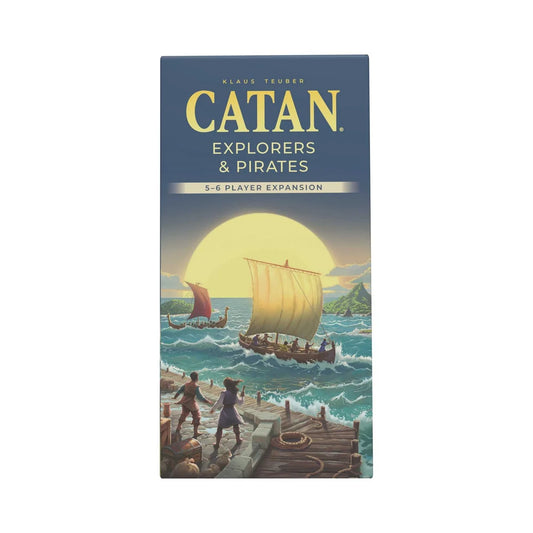 CATAN – Explorers & Pirates 5-6 Player Expansion 6th Edition-Tabletop Gaming
