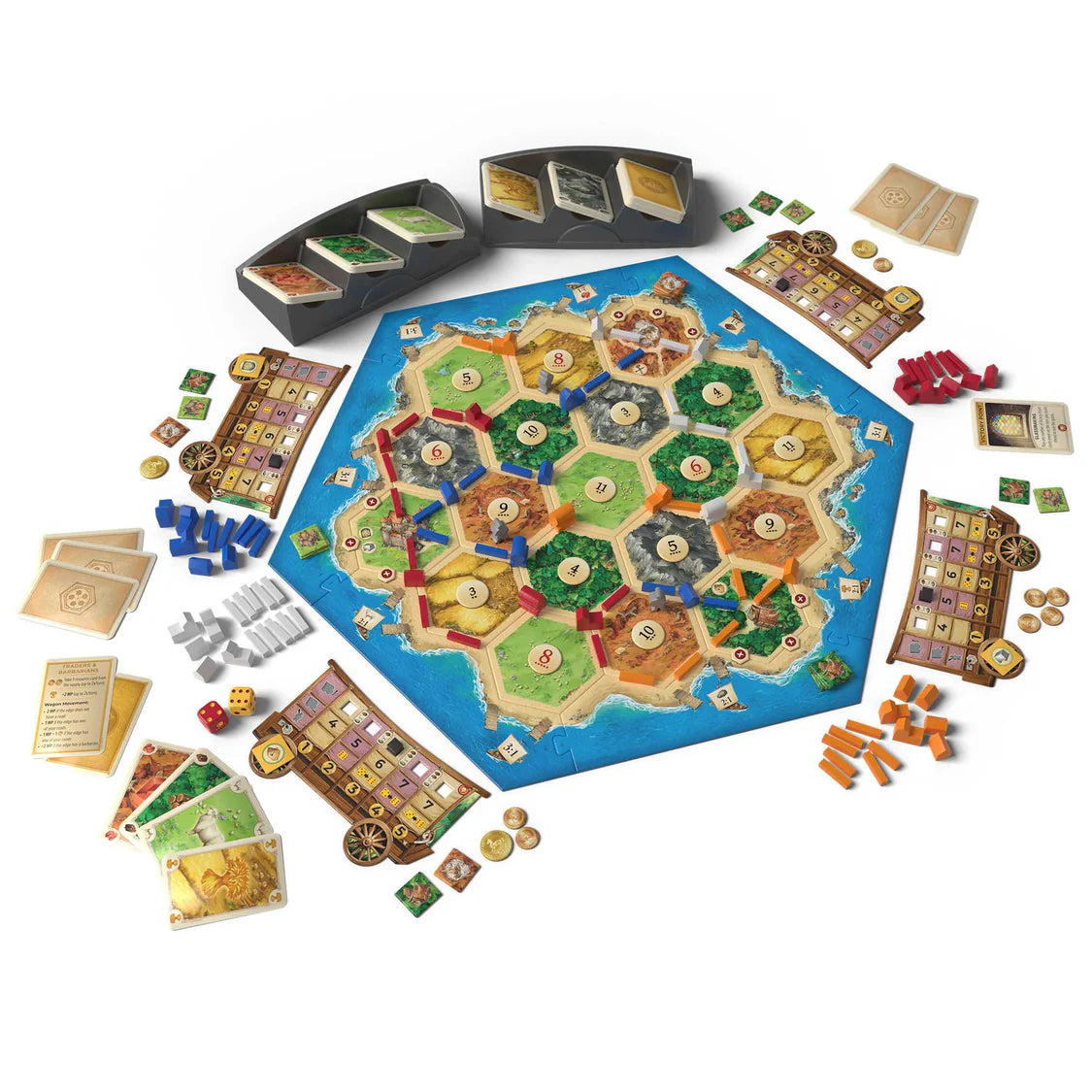 CATAN Traders & Barbarians 6th Edition-Table Top Gaming