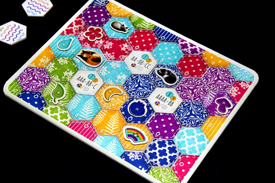 Calico Board Game Contents - Tabletop Gaming