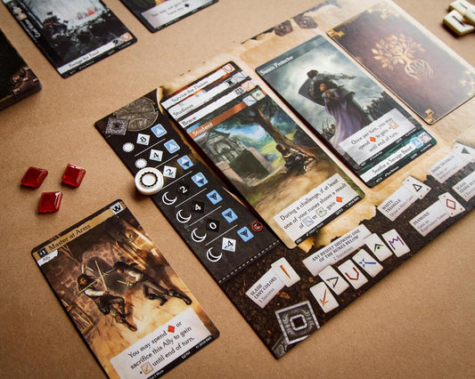 Call to Adventure Board Game Contents 2 - Tabletop Gaming