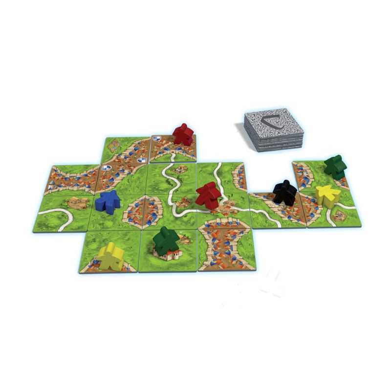 Carcassonne Board Game Contents - Tabletop Gaming