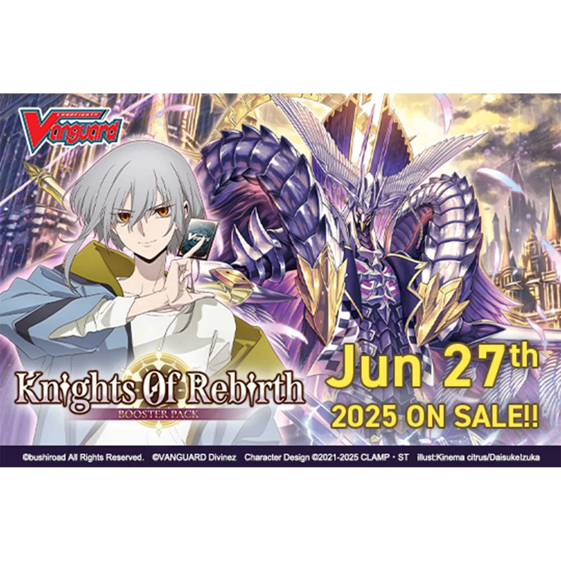 Cardfight!! Vanguard: Knights 0f Rebirth - Booster Pack-Tabletop Gaming