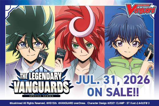 Cardfight!! Vanguard Special Series 15: The Legendary Vanguards (10)-Tabletop Gaming