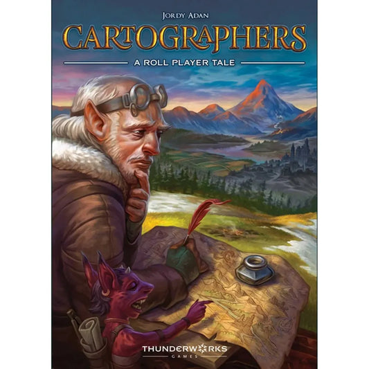Cartographers A Roll Player Tale Card Game - Tabletop Gaming